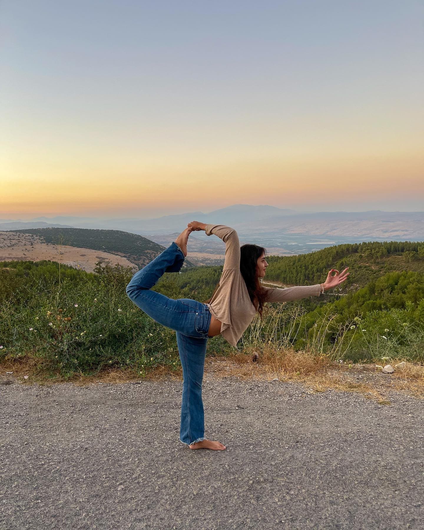 ריטריט נשימה בשקיעה